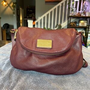 Marc Jacobs Natasha crossbody bag in burgundy